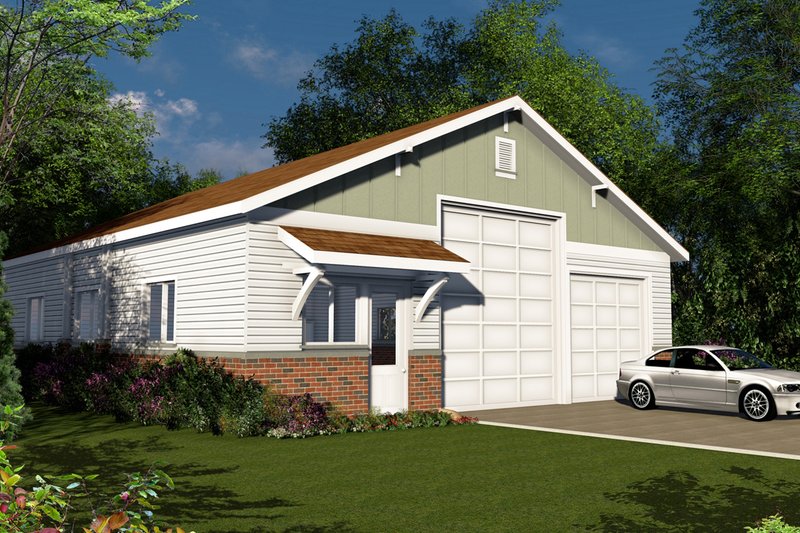 Dream House Plan - Traditional Exterior - Front Elevation Plan #124-1070