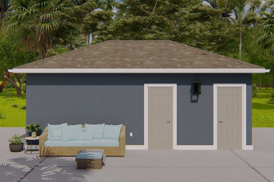 Exterior - Other Elevation for Traditional House Plan #1060-146, 0 bath