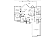 Craftsman Style House Plan - 3 Beds 2.5 Baths 2612 Sq/Ft Plan #410-136 
