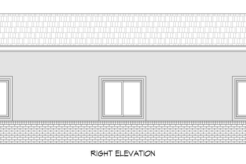 Dream House Plan - Exterior - Other Elevation 1 for Contemporary House Plan #932-928, 0 bath