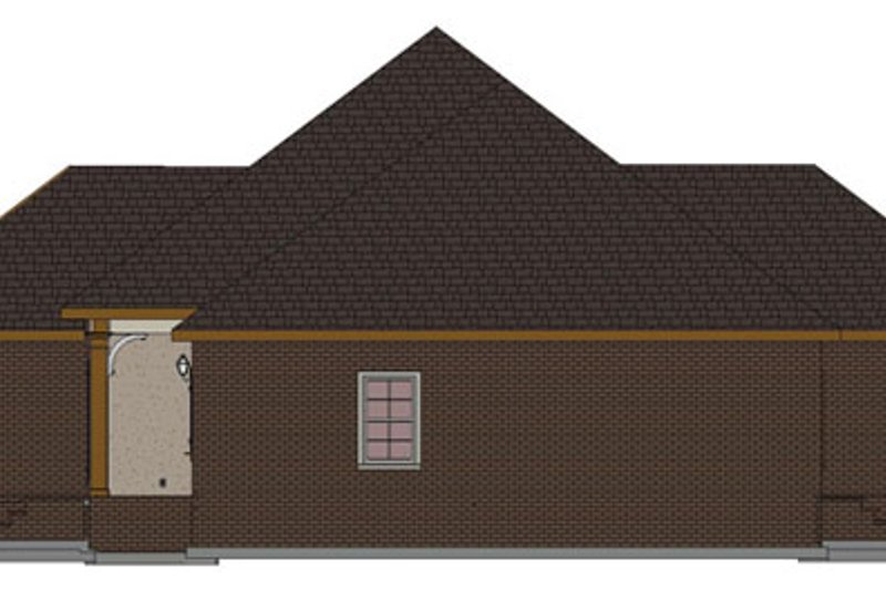 Dream House Plan - Exterior - Other Elevation 1 for European House Plan #44-181 - 3 bed, 2.5 bath