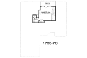 Traditional Style House Plan - 3 Beds 2 Baths 1800 Sq/Ft Plan #40-407 