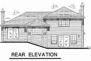 Traditional Style House Plan - 3 Beds 2.5 Baths 1852 Sq/Ft Plan #18-9241 
