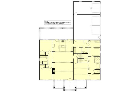 Floor Plan - Other Floor for Farmhouse House Plan #430-395 - 3 bed, 2.5 bath