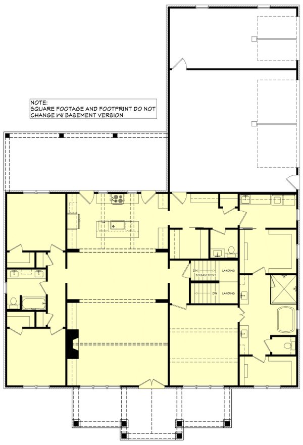 Farmhouse Floor Plan - Other Floor Plan #430-395