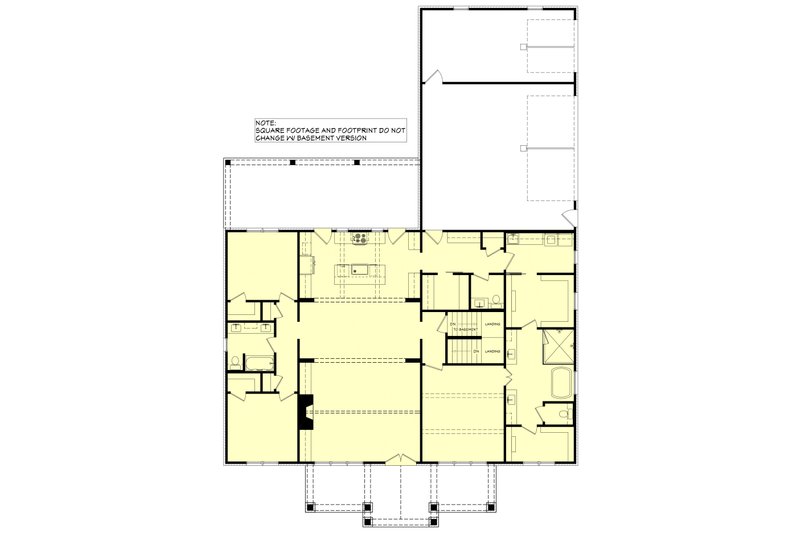 Dream House Plan - Floor Plan - Other Floor for Farmhouse House Plan #430-395 - 3 bed, 2.5 bath