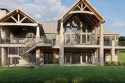 Craftsman Style House Plan - 4 Beds 4.5 Baths 5054 Sq/Ft Plan #923-43 