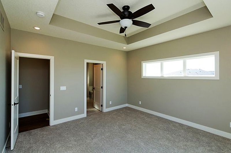 House Design - Interior - Master Bedroom 1 for Ranch House Plan #70-1458 - 2 bed, 2 bath