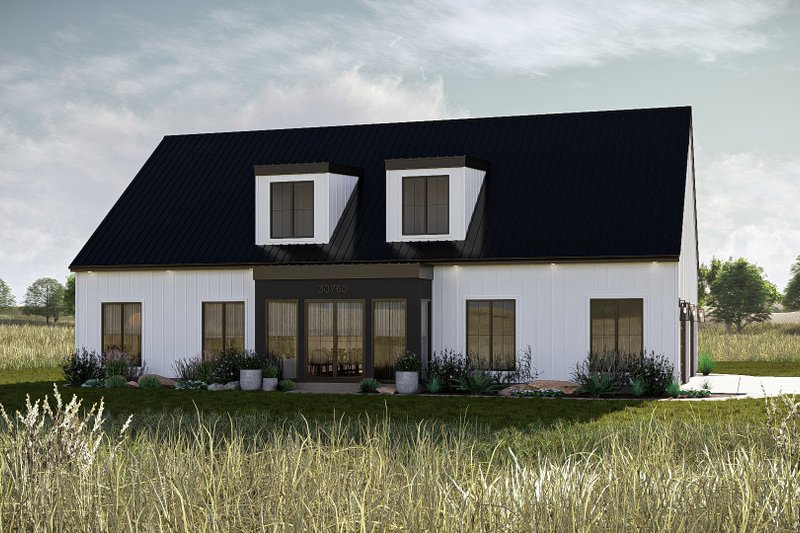 Home Plan - Exterior - Other Elevation for Barndominium House Plan #455-459 - 2 bed, 2 bath