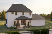 Cottage Style House Plan - 3 Beds 2.5 Baths 1672 Sq/Ft Plan #455-649 Exterior 