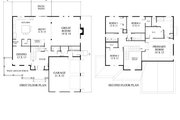 Traditional Style House Plan - 4 Beds 2.5 Baths 2892 Sq/Ft Plan #1053-97 Exterior 