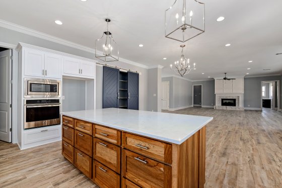 Interior - Kitchen 5 for Farmhouse House Plan #63-430 - 4 bed, 4.5 bath