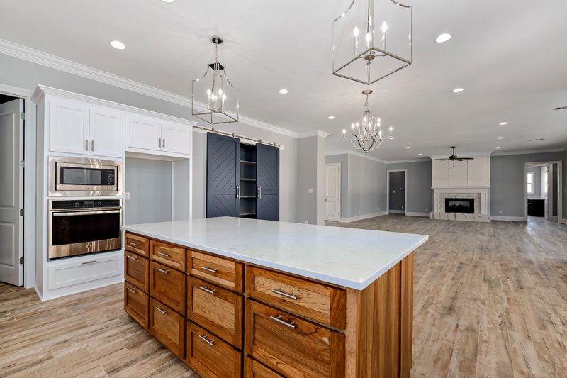 Home Plan - Interior - Kitchen 5 for Farmhouse House Plan #63-430 - 4 bed, 4.5 bath