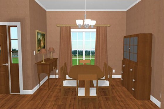 Photo 3 for Ranch House Plan #56-141 - 3 bed, 2 bath