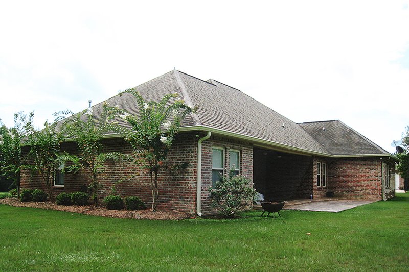 Dream House Plan - Exterior - Rear Elevation for European House Plan #44-181 - 3 bed, 2.5 bath