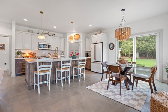 Interior - Kitchen for Barndominium House Plan #1070-207 - 2 bed, 1 bath