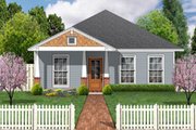 Craftsman Style House Plan - 3 Beds 2 Baths 1198 Sq/Ft Plan #84-447 