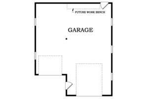 Floor Plan - Main Floor for Traditional House Plan #47-503, 0 bath