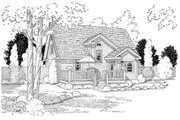 Cottage Style House Plan - 3 Beds 2 Baths 1470 Sq/Ft Plan #312-554 