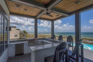 Exterior - Outdoor Living 1 for Beach House Plan #901-114 - 4 bed, 3 bath