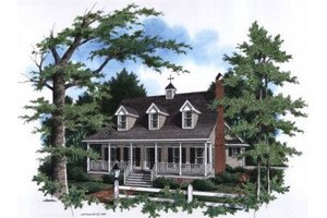 Farmhouse Exterior - Front Elevation Plan #41-133