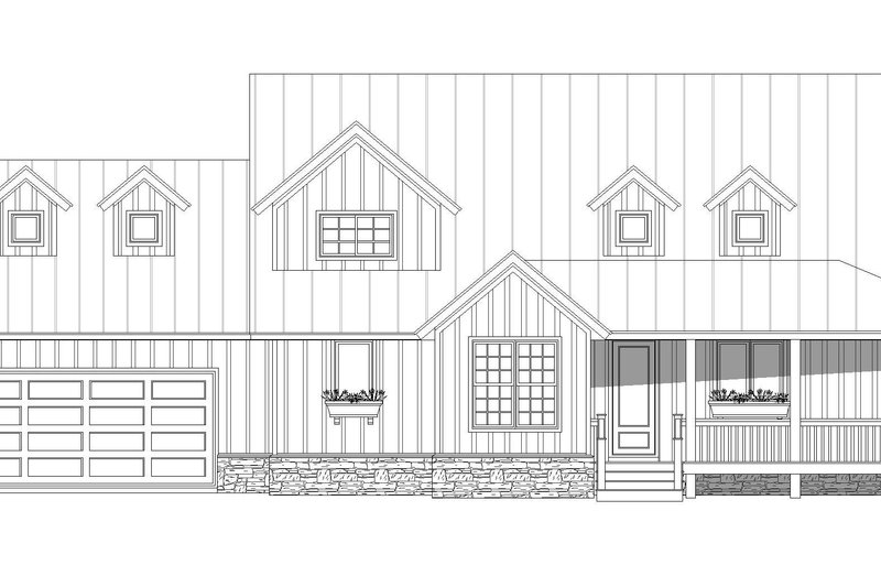 Dream House Plan - Exterior - Front Elevation 3 for Traditional House Plan #932-508 - 3 bed, 2.5 bath