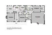 Colonial Style House Plan - 4 Beds 3 Baths 4028 Sq/Ft Plan #475-1 