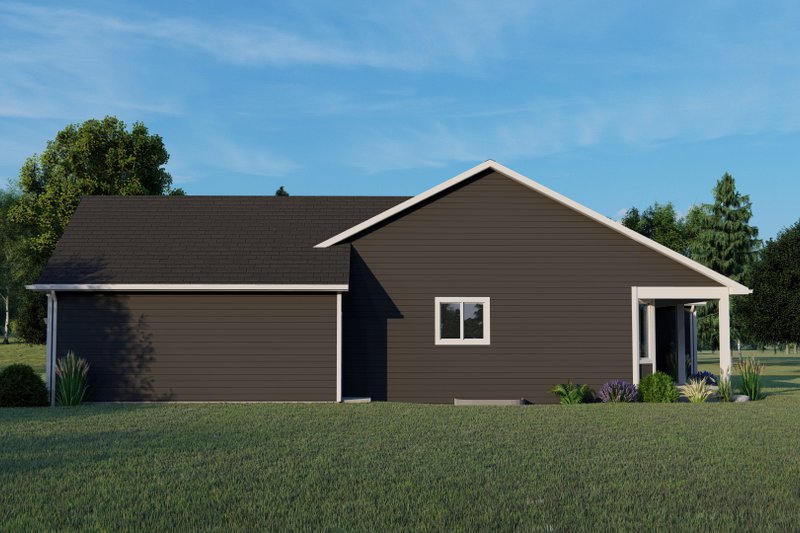 House Plan Design - Exterior - Other Elevation for Ranch House Plan #1064-176 - 4 bed, 3 bath