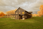 Barndominium Style House Plan - 4 Beds 3 Baths 2860 Sq/Ft Plan #1116-16 Exterior 