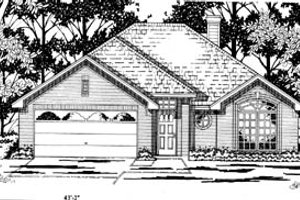 Traditional Exterior - Front Elevation Plan #42-225