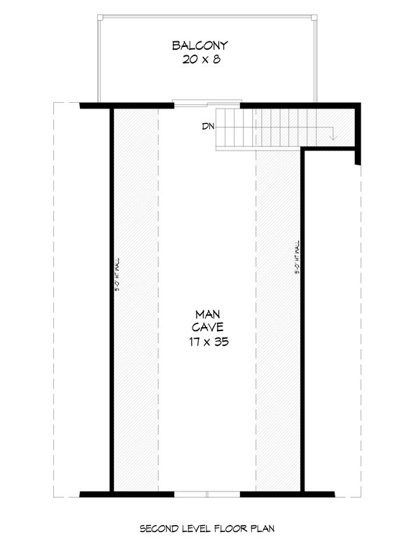 Dream House Plan - Cabin Floor Plan - Upper Floor Plan #932-285