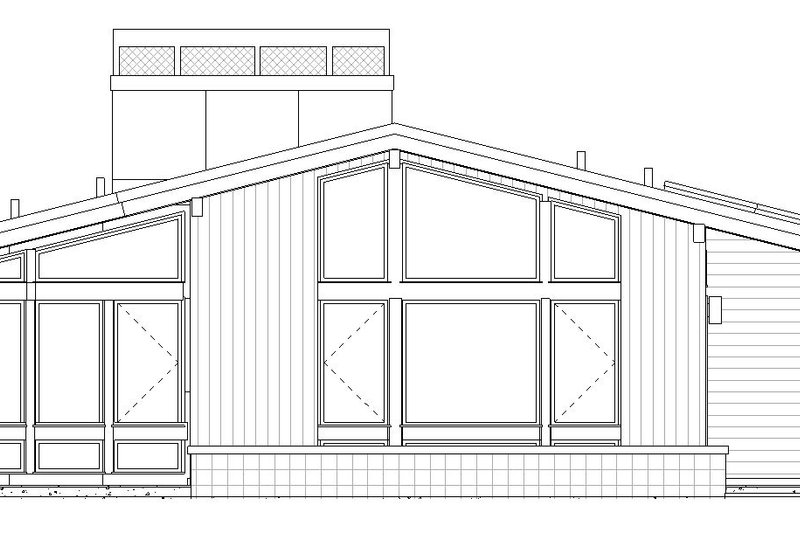 Dream House Plan - Exterior - Front Elevation 3 for Modern House Plan #895-139 - 3 bed, 2 bath