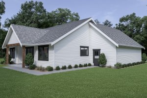 Exterior - Other Elevation for Craftsman House Plan #1070-63 - 3 bed, 2 bath