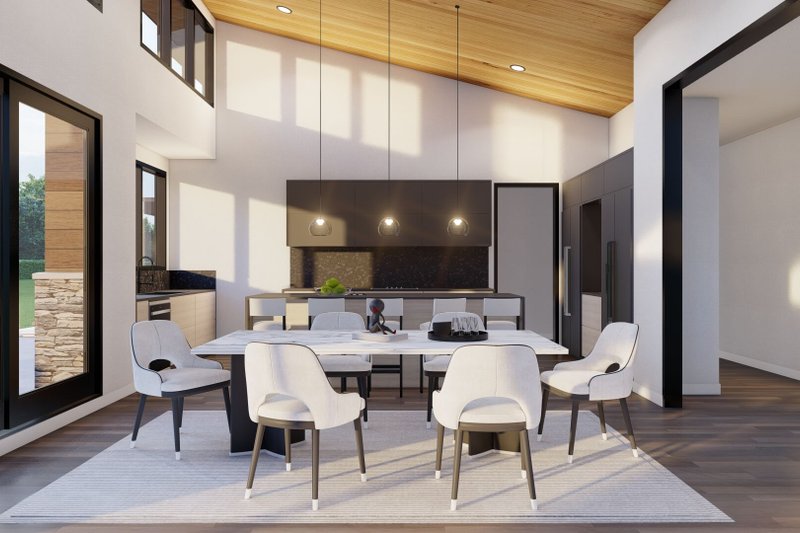 House Design - Interior - Kitchen 1 for Modern House Plan #923-413 - 3 bed, 3.5 bath