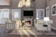 Traditional Style House Plan - 3 Beds 3 Baths 1588 Sq/Ft Plan #17-2435 Interior 