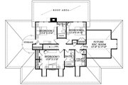Southern Style House Plan - 4 Beds 3.5 Baths 2393 Sq/Ft Plan #137-277 