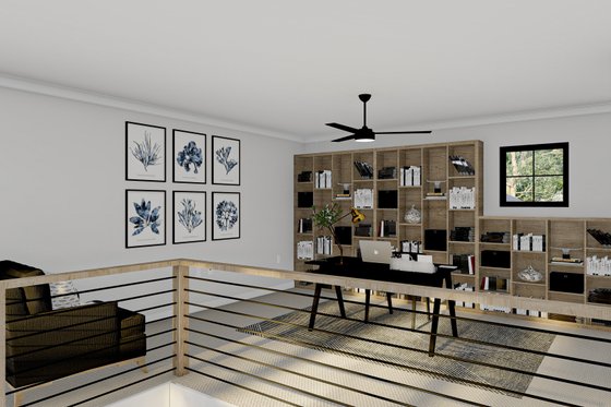 Interior - Other 1 for Modern House Plan #455-284 - 4 bed, 3.5 bath