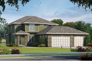 Traditional Exterior - Front Elevation Plan #20-2457