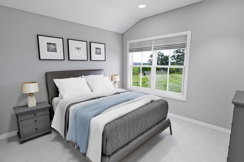 House Blueprint - Interior - Bedroom 1 for Farmhouse House Plan #51-1275 - 4 bed, 3.5 bath