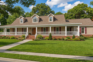 Farmhouse Exterior - Front Elevation Plan #17-415