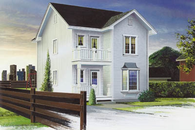 Dream House Plan - Country Exterior - Front Elevation Plan #23-2072