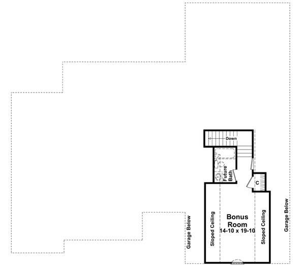 Traditional Style House Plan - 4 Beds 2.5 Baths 2202 Sq/Ft Plan #21-217 ...