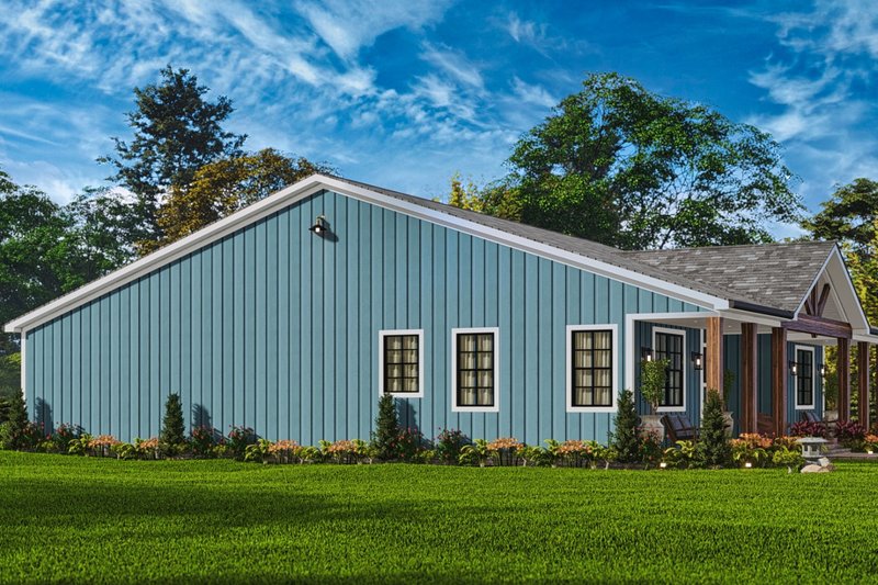 House Design - Exterior - Front Elevation 5 for Craftsman House Plan #54-591 - 3 bed, 2.5 bath