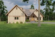 Craftsman Style House Plan - 4 Beds 3.5 Baths 3447 Sq/Ft Plan #923-342 