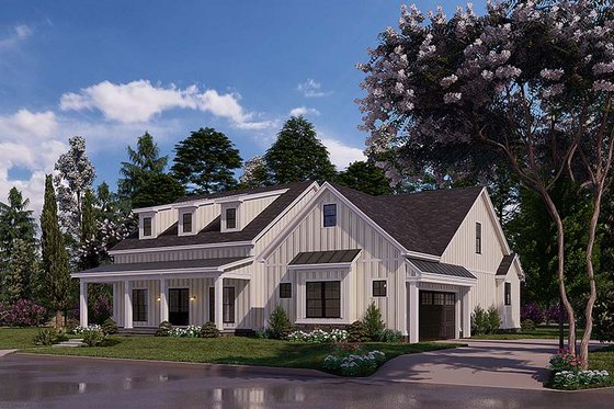 Exterior - Other Elevation 3 for Craftsman House Plan #923-175 - 4 bed, 2.5 bath