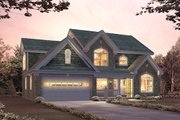 Traditional Style House Plan - 4 Beds 2.5 Baths 2764 Sq/Ft Plan #57-398 