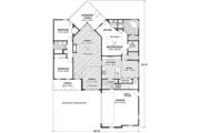 Craftsman Style House Plan - 3 Beds 2.5 Baths 1998 Sq/Ft Plan #56-581 