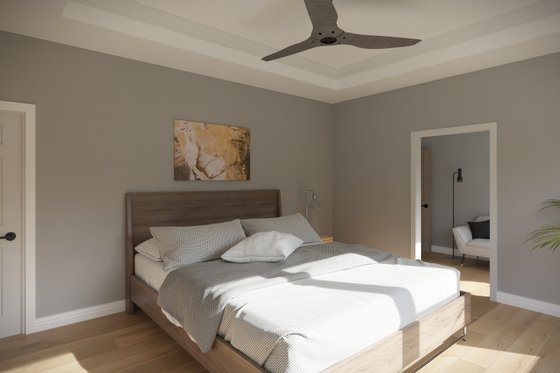 Interior - Master Bedroom for Colonial House Plan #1089-41 - 3 bed, 3.5 bath