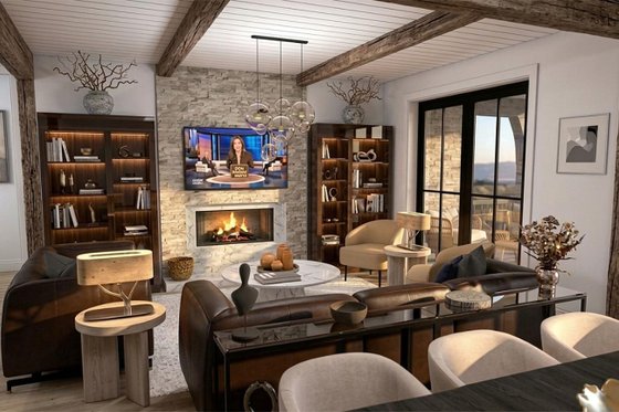 Interior - Other for Farmhouse House Plan #928-355 - 4 bed, 3 bath