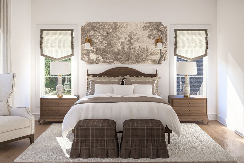 Dream House Plan - Interior - Master Bedroom for Victorian House Plan #455-776 - 4 bed, 2.5 bath